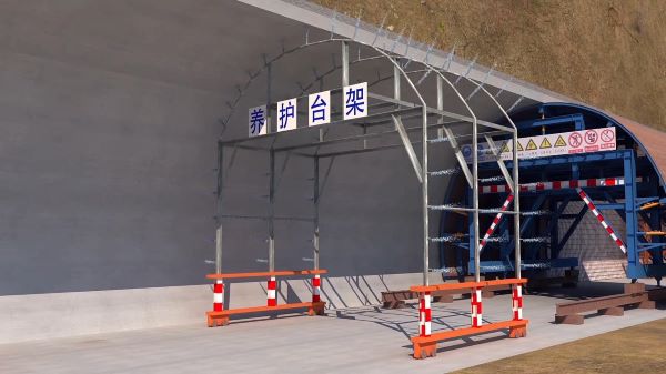 瑞昌市隧道施工动画制作公司 - 隧道施工工艺和施工方法 - 隧道施工汇报动画视频 - bim 工程施工动画